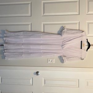 Bella Ella White “On the list” Maxi Dress